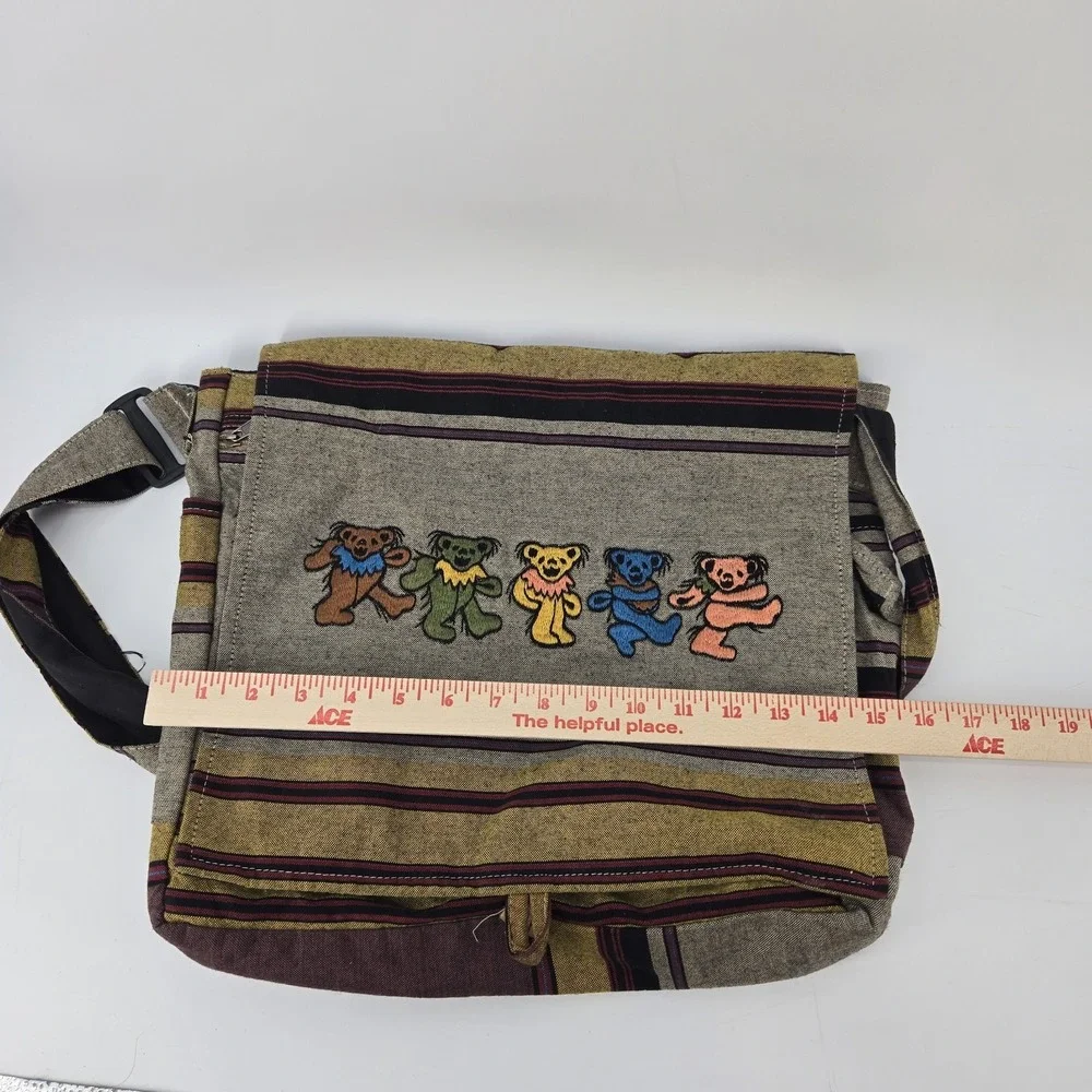 Grateful Dead Dancing Bears Messenger Bag 14